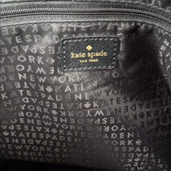 Kate Spade Classic Black Nylon Duffle Weekend Bag - Picture 13 of 13